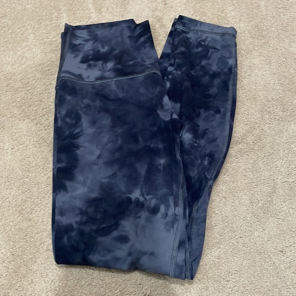 lululemon athletica Pants - Lululemon Align leggings 25” ‘diamond dye’ tie-dye